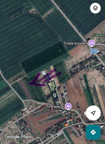 Tern intravilan de vanzare in Izvorani - 2