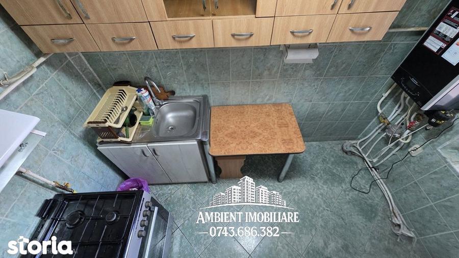 Apartament cu 3 camere, etaj 4, mobilat, zona CENTRU - BUIUM; - 5