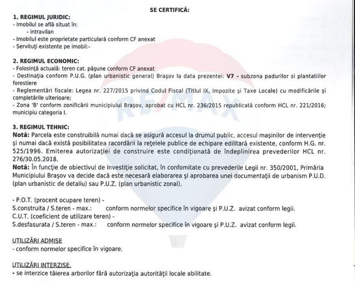 Teren intravilan, 56000 mp, Poiana Brașov - 3