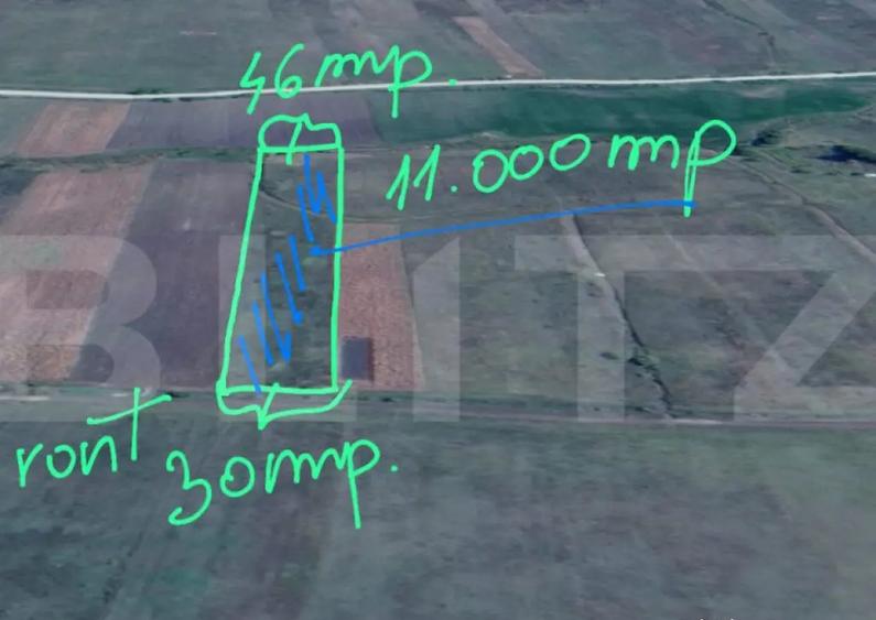 Teren extravilan de 11000 mp in Bontida - 2