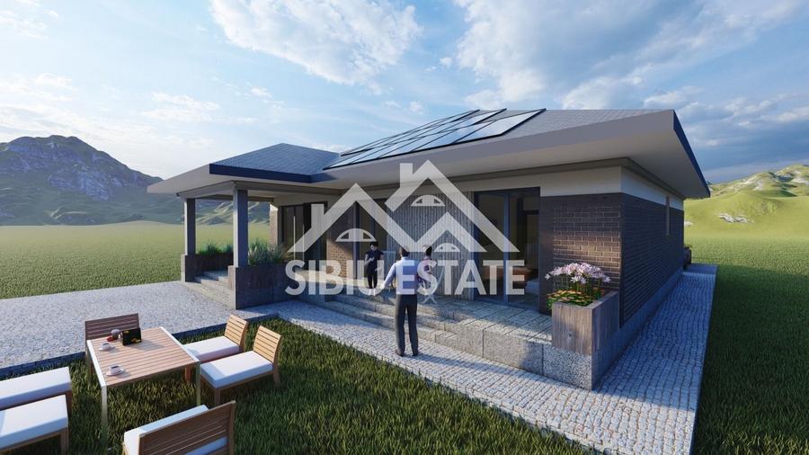 Casă individuală , parter, ansamblu rezidențial modern – Șura Mica - 4