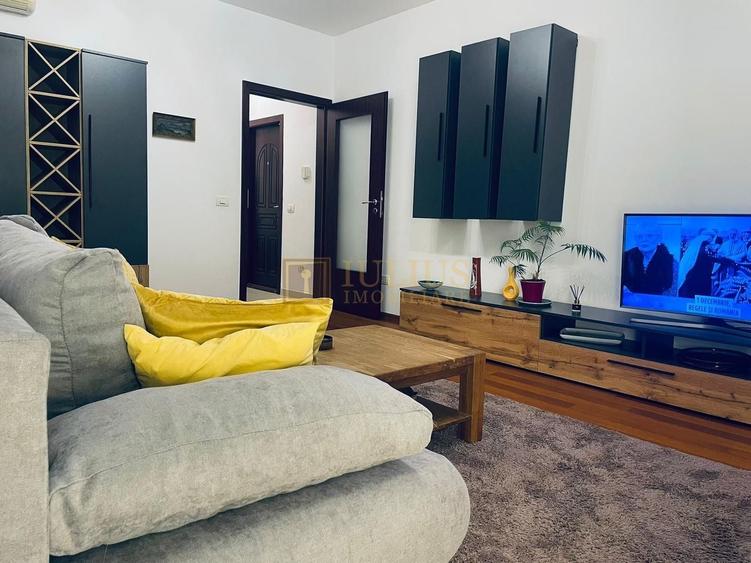 Apartament cu 2 camere semidecomandat, mobilat în Take Ionescu