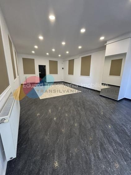 Spatiu comercial finisat, 43.5 mp, open space, ideal pentru salon, florarie