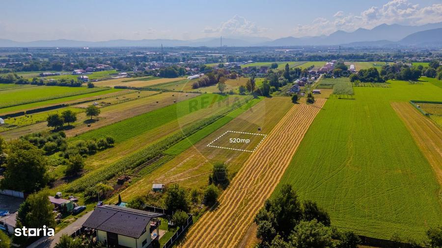 Teren 520mp Brasov / Stupini-Paraul Rece COMISION 0% - 5
