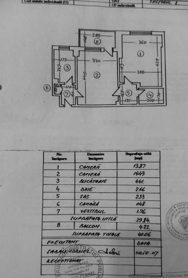 Apartament 2 Camere Str Gara de Nord 6-8 - Min Transporturilor - Etaj 2 - 1