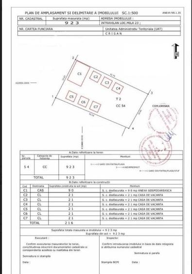 Hotel/Pensiune, 216 mp în Mila 23 - 7