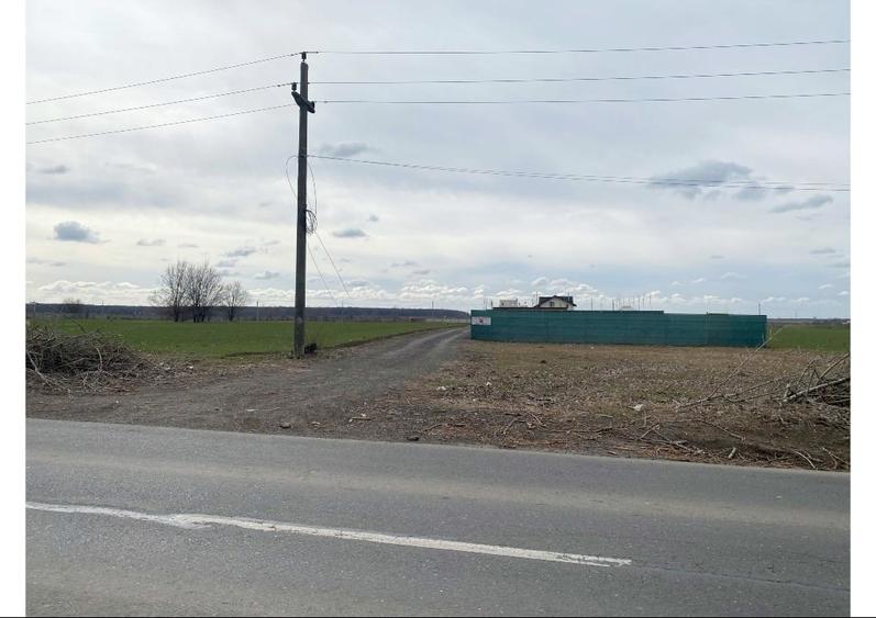 Teren intravilan 665 mp  (550m2 utili) – la șosea principală - 8