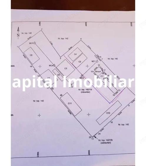 Ferma langa Oravita 5600 mp construiti si teren 24281 intravilan - 7