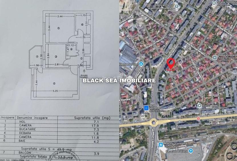 Apartament 2 camere zona Inel 2 - et. 1/4 - Gaze - Renovat - Ocazie