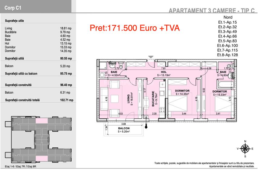 3 camere Rotar Park Residence-2-10min Metrou 3 camere Rotar Park Residence-2-10min Metrou