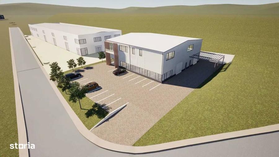 Teren cu autorizatie de constructie hala 2980 mp Cluj Napoca - 4