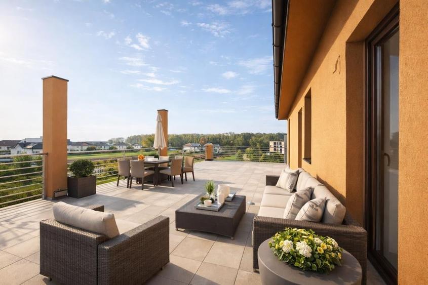 Top floor living – penthouse cu terase mari, Voluntari – Pipera - 1