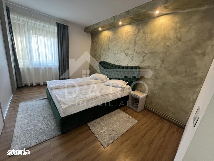 Apartament cu 2 camere, mobilat în Cornișa