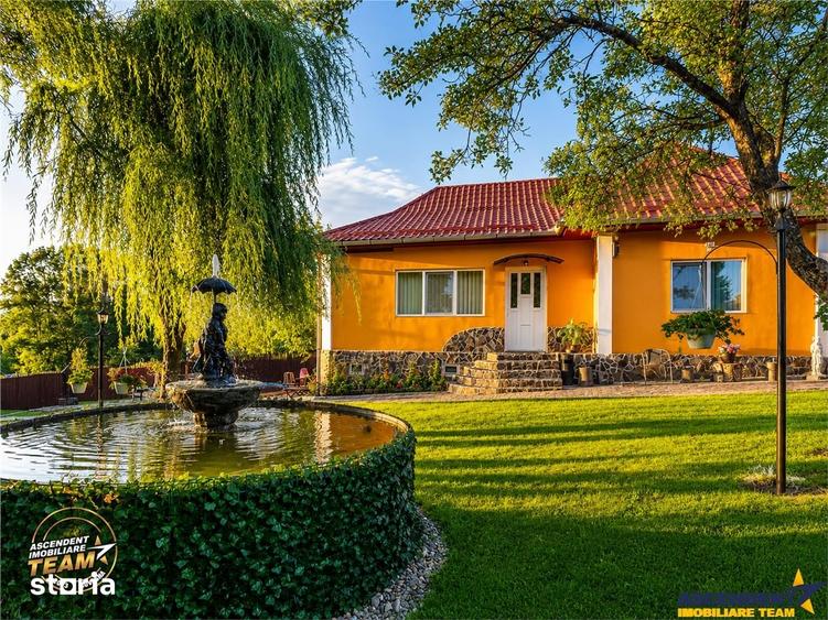 Casă cu 5 camere cu Teren 1700 Mp în Mereni