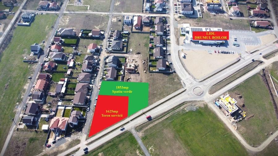 TEREN COMERCIAL - PREMIUM langa LIDL, Drumul Boilor - 1
