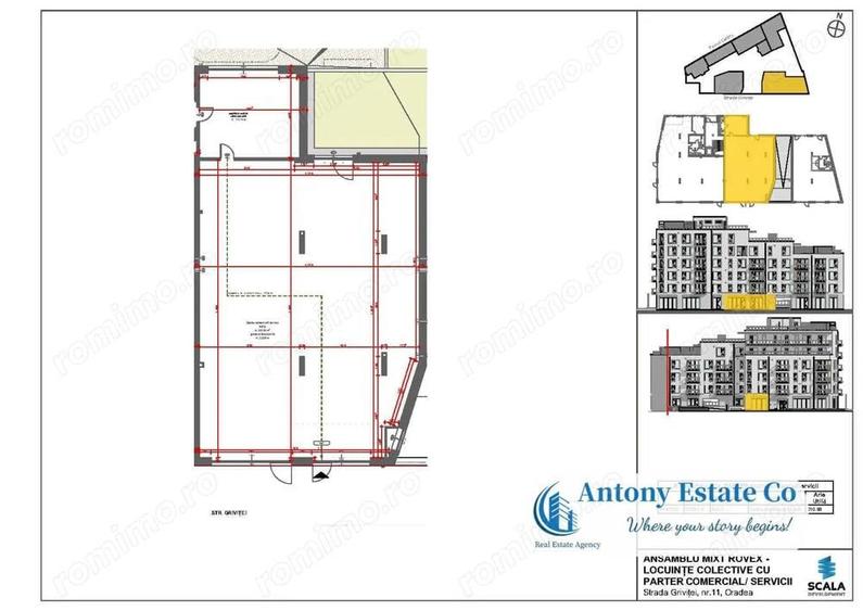 Spatii comerciale in ansamblul Scala Cetate - Oradea - 4