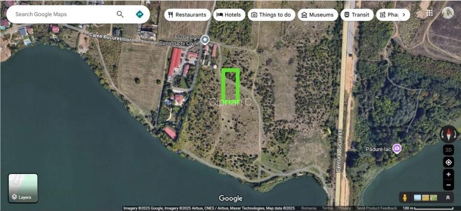 Teren în Pantelimon || 809 mp || Comision 0