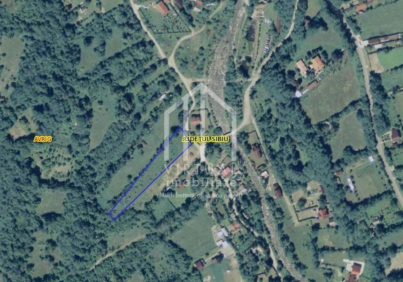 Teren de vanzare in Avrig, valea Avrigului - 2