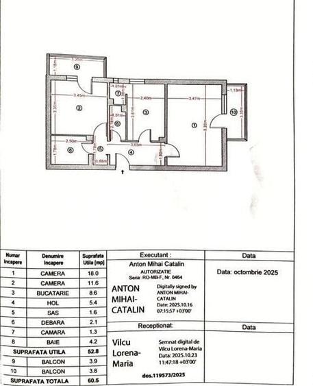 Vanzare ap. 2 camere, 2 balcoane, bloc 85, posibilitate centrala, Titan-Ciucea - 7