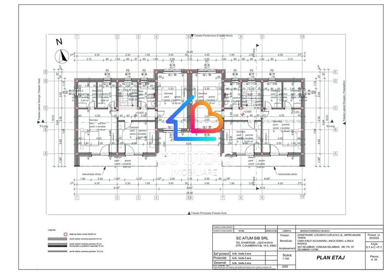 Casă nouă în Șelimbăr, 125 mp utili, teren 300 mp, garaj, orientare sudică - 9