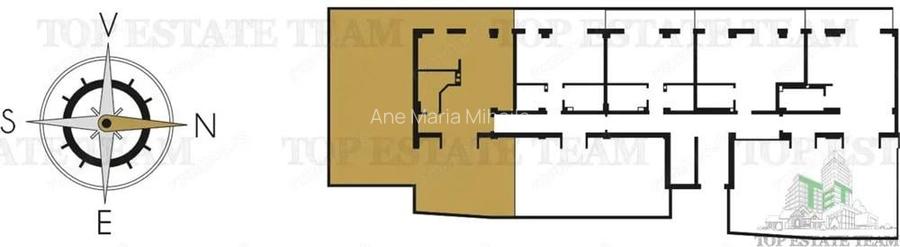 2 camere cu Terasa de 100 mp , Duplex Exclusivist Lux la Mansarda!