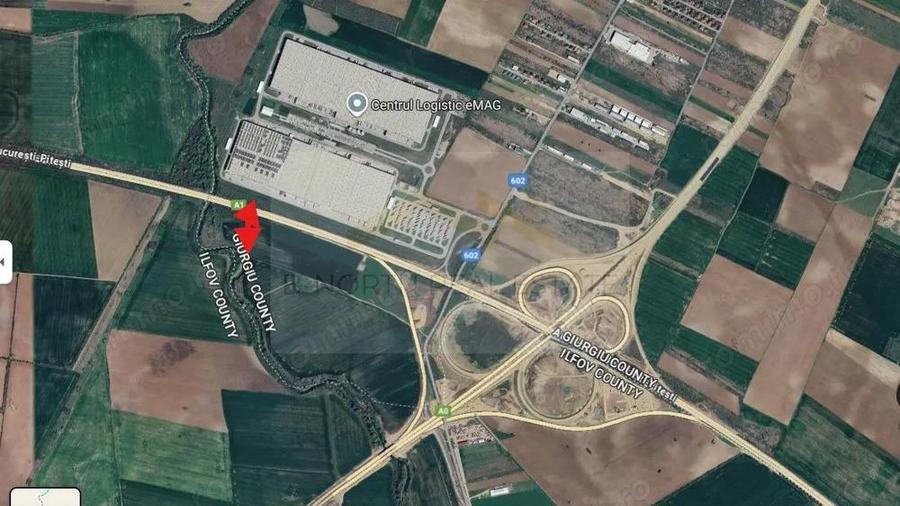 Teren intravilan 1 ha Ciorogarla, deschidere directa la A1, viz-a-vis de eMAG - 3