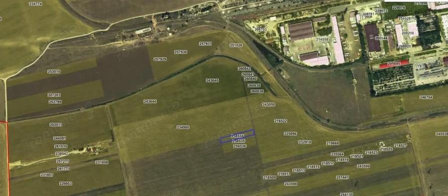 Teren extravilan 2000 mp - acces din zona Industriala a Constantei- comision 0% - 3