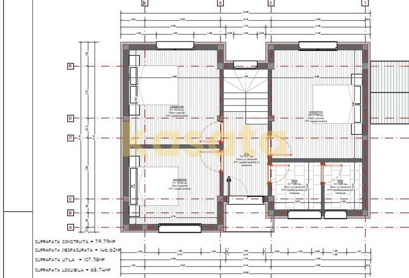 Diamantului, vila 4 camere, curte 250 mp, pompa caldura - 1
