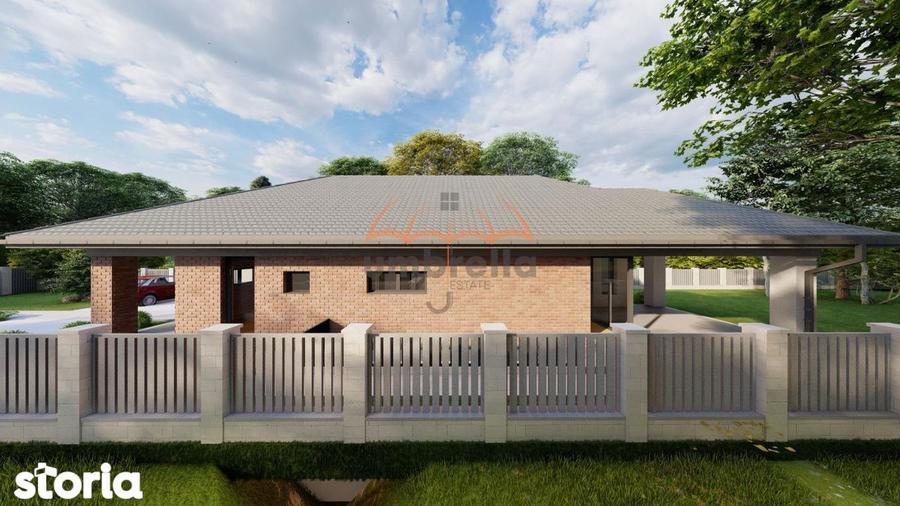 teren intravilan cu Autorizatie de constructie 1.400m2 in Livada-Iclod - 5