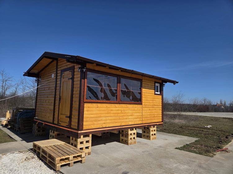 Cabana din lemn de vanzare 6x5 metri - 1