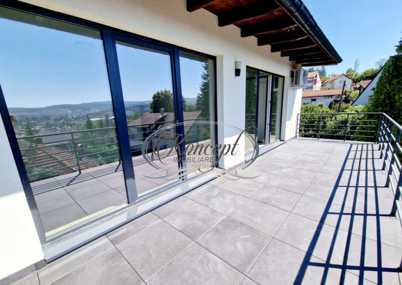 Sediu profesional sau locuinta, cu terasa panoramica in Grui - 4