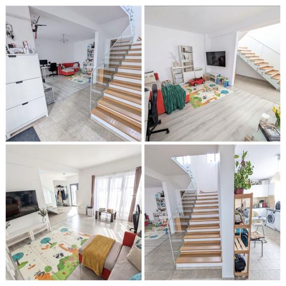 Vila 4 camere Tunari-intrare Pipera, complet mobilata, panouri solare - 4