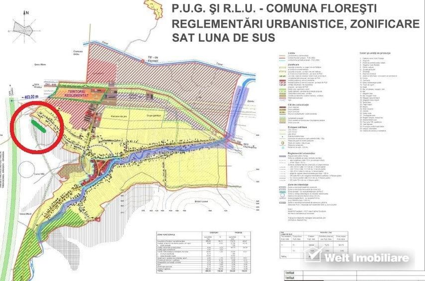 Teren extravilan, Luna de Sus 2000 mp, zona Targului Auto - 1