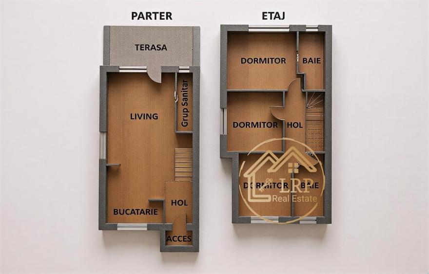 Vila Duplex Moderna P+1 | Tunari Nord | 4 Camere & 3 Bai | Comision 0% - 23