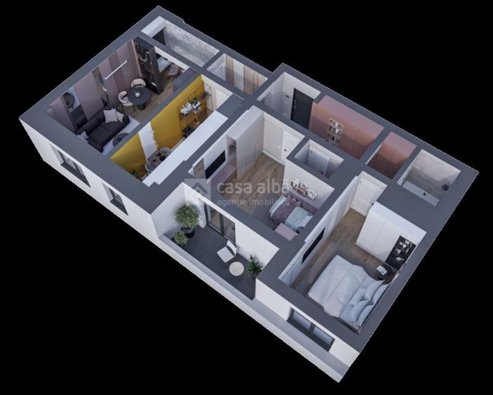 Ultracentral - 3 camere finisat integral, imobil nou 2025, smart home - 5