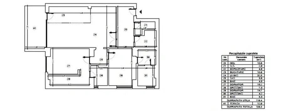 Apartament 2 camere si Terasa 12,90mpI Lux I Parcul Verdi-FloreascaI - 10