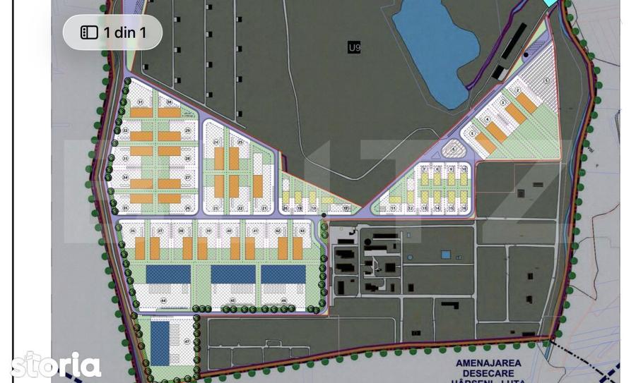 Vanzare teren industrial 3-5 ha zona industriala Fagaras - 1
