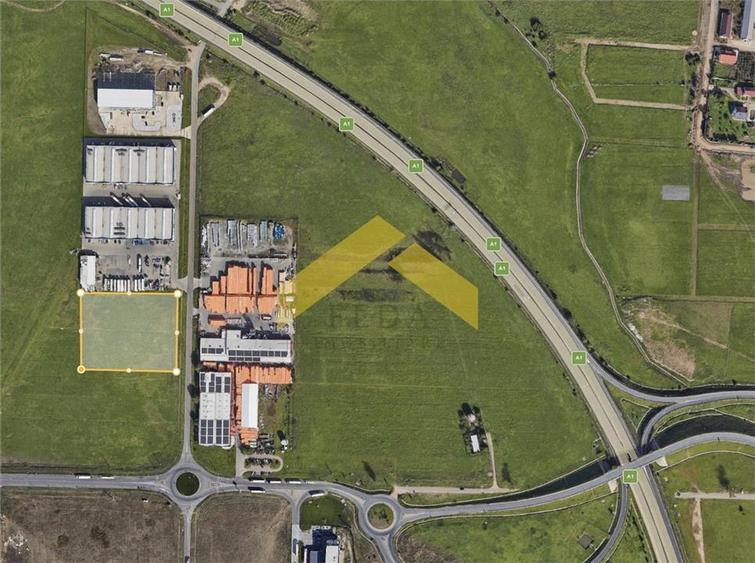 Teren intravilan de vanzare zona Industriala Sud - 2