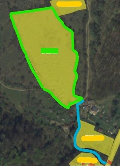 Extravilan Bezdead, 2 hectare, faneata, cadastru - 1
