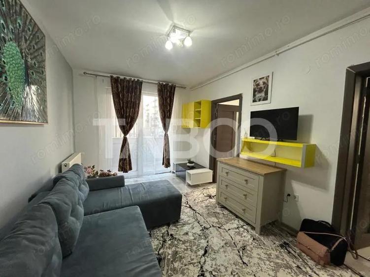 Garsoniere decomandata cu balcon de inchiriat in zona Calea Cisnadiei - 3