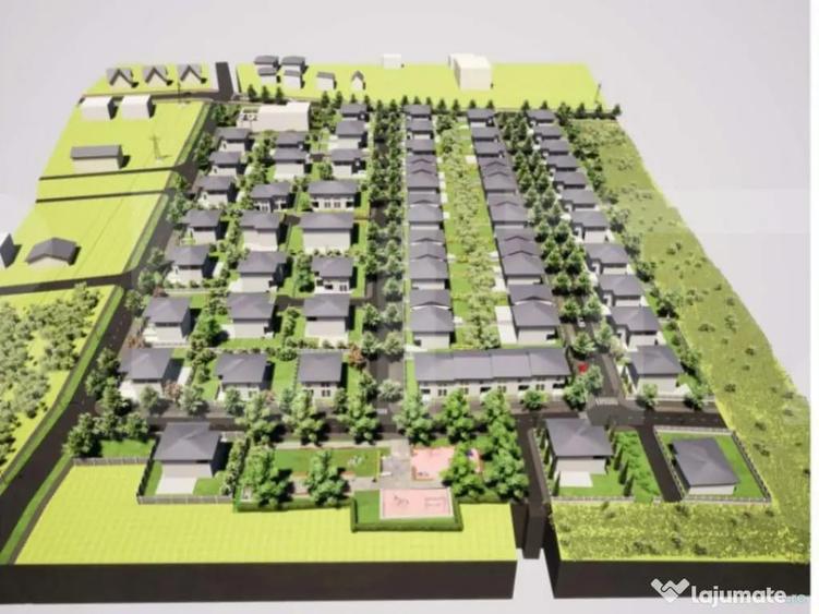 Teren 627 mp pentru 2 case individuale PUZ aprobat, zon? - 3