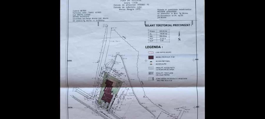 Teren intravilan Targu Mures str Remetea 600mp - 5