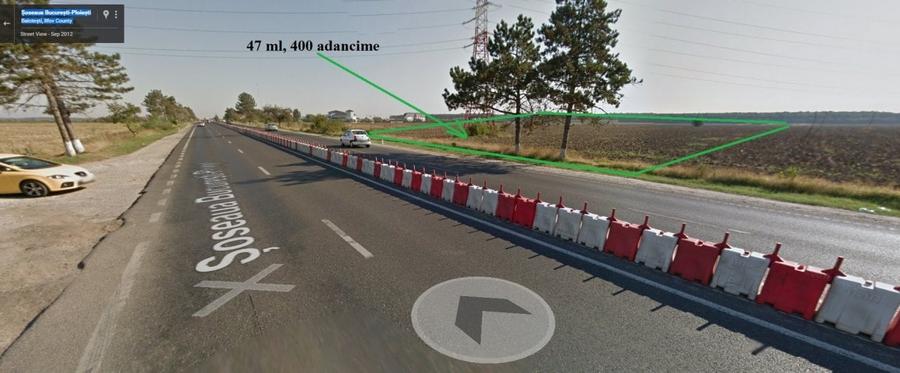 Vand teren Snagov Tancabesti deschidere DN1 47 ml  19.000mp - 1