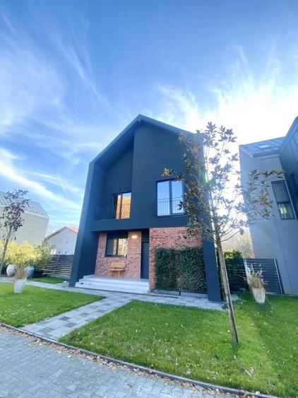 Vila nordica noua, 5 camere si gradina mare, langa padure, centru Corbeanca - 18