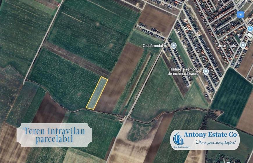 Teren intravilan de vanzare, in Santandrei. - 2