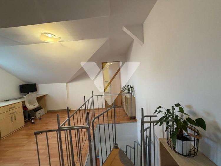 Apartament 3 camere la mansarda mobilat 76 mp Ciresica Sibiu - 11