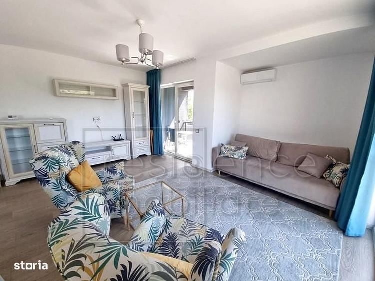 Apartament cu 2 camere semidecomandat, mobilat în Iris