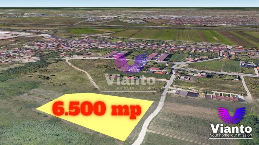 Teren Construcții intravilan de 6500 mp, în Gușterița
