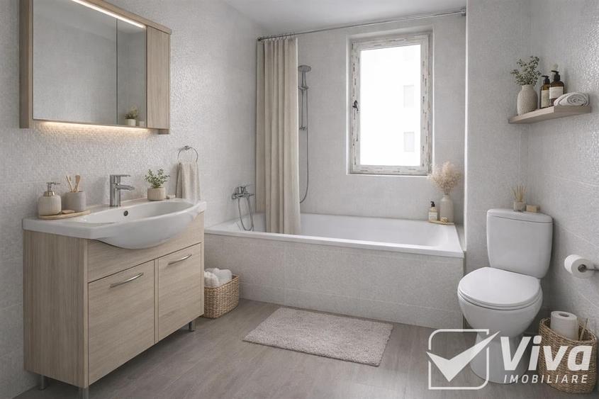 Apartament cu 2 camere semidecomandat în Păcurari