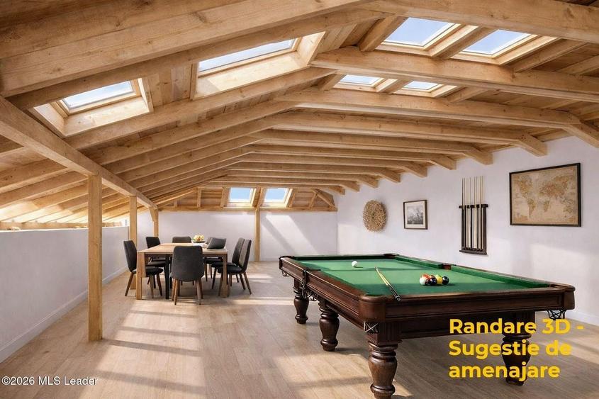 Domnesti - Foisorului 23. Casa 2021 P+1+M si garaj, toate utilitatile - 17